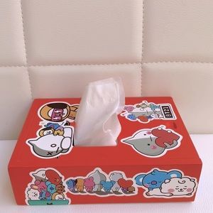 Wood Box Napkin/Tissue Holder